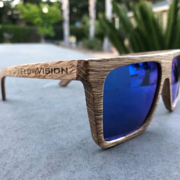 Flow Vision Section Blue Sunglasses