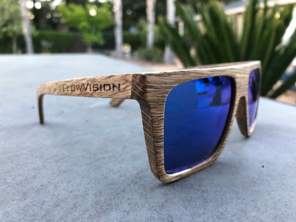 Flow Vision Section Sunglasses Blue