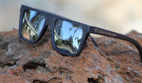 Flow Vision Section Sunglasses Silver