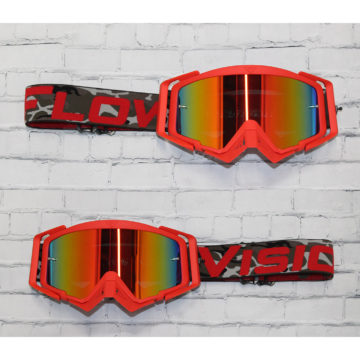 Flow Vision Rythem Goggles – Camo/Red