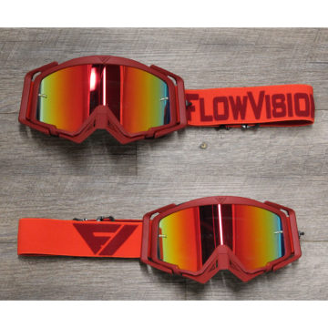 Flow Vision Rythem Goggles – Coral/Crimson