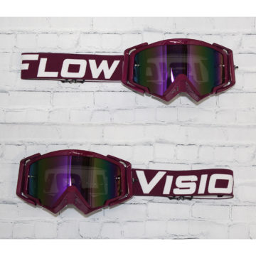 Flow Vision Rythem Goggles – Purple/White