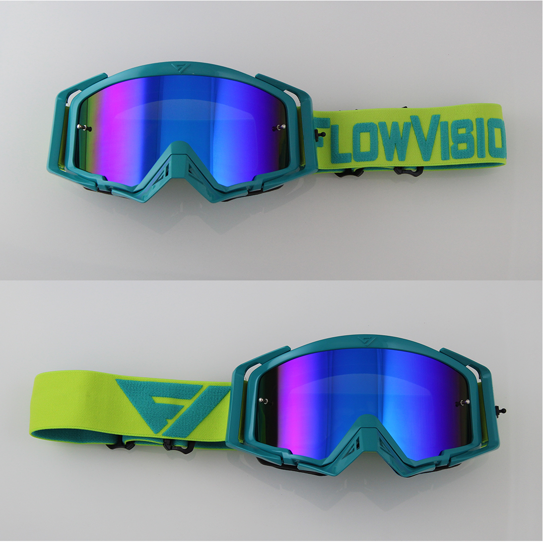 Flow Vision Rythem Goggles – Seafoam/Acid