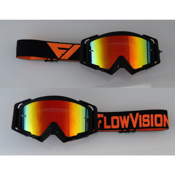 Flow Vision Rythem Goggles - Black/Orange