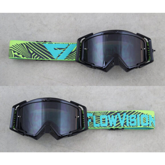 Flow Vision Rythem Goggles - Haze Black/Acid/Grey